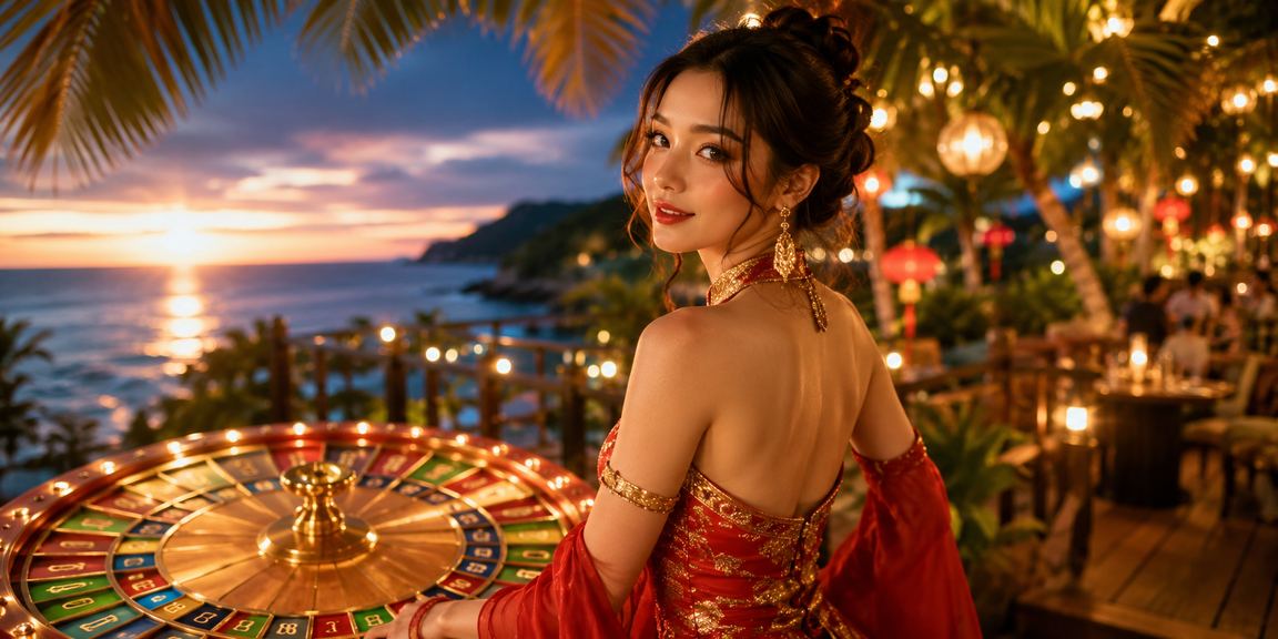 Vòng quay Roulette sôi động tại chợ đêm Sapa